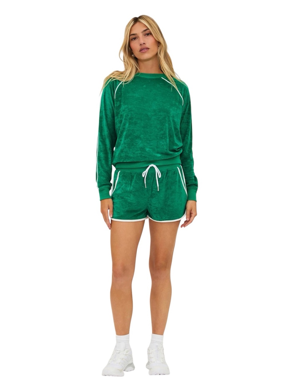 BEACHRIOT Velour Two-Piece Set